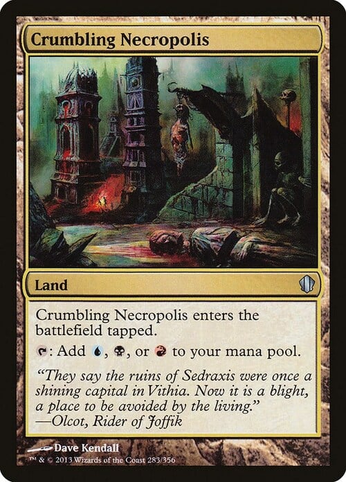 Crumbling Necropolis Card Front