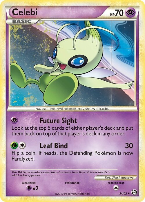 Celebi Card Front