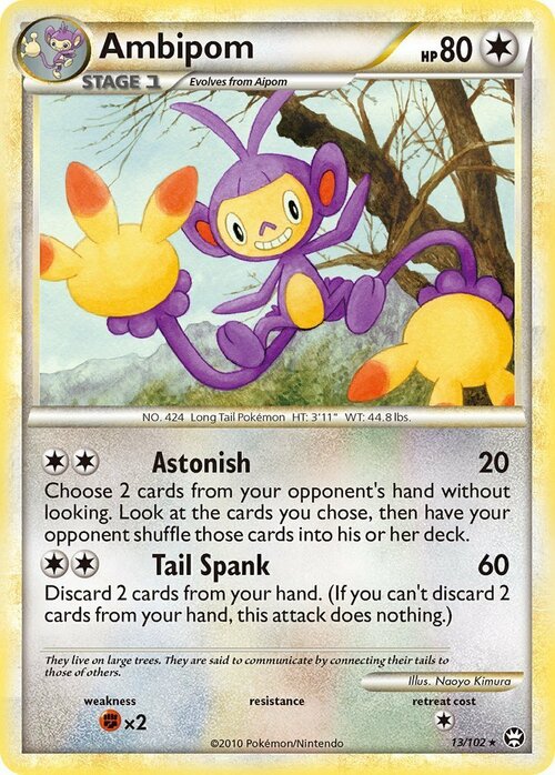 Ambipom Card Front