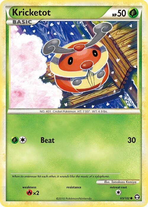 Kricketot Card Front