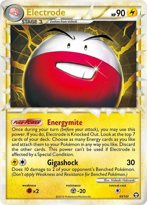 Electrode Card Front