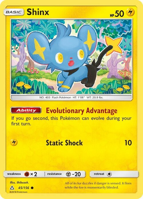 Shinx Card Front