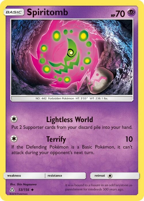 Spiritomb Card Front