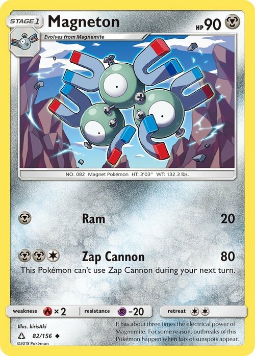 Magneton Card Front