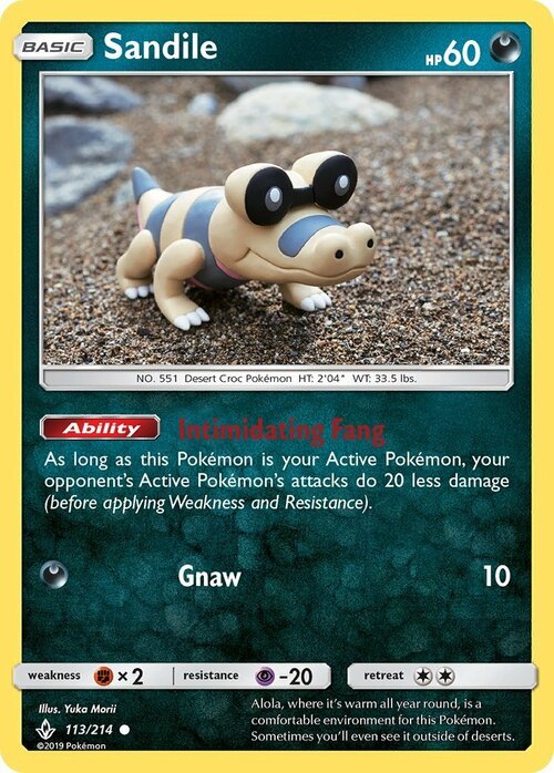 Sandile Card Front