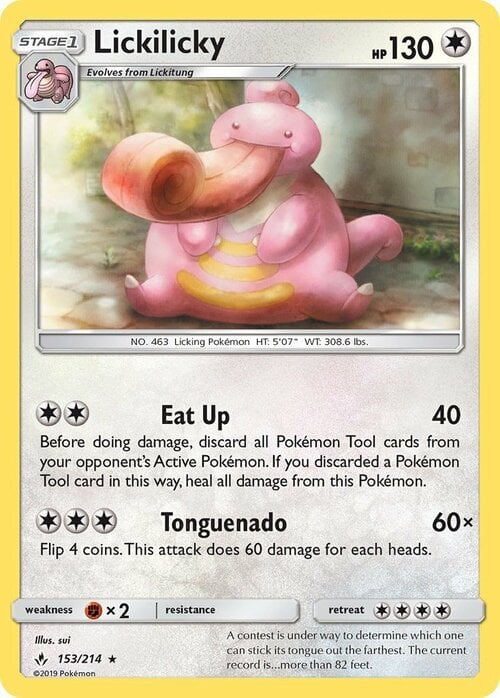 Lickilicky Card Front