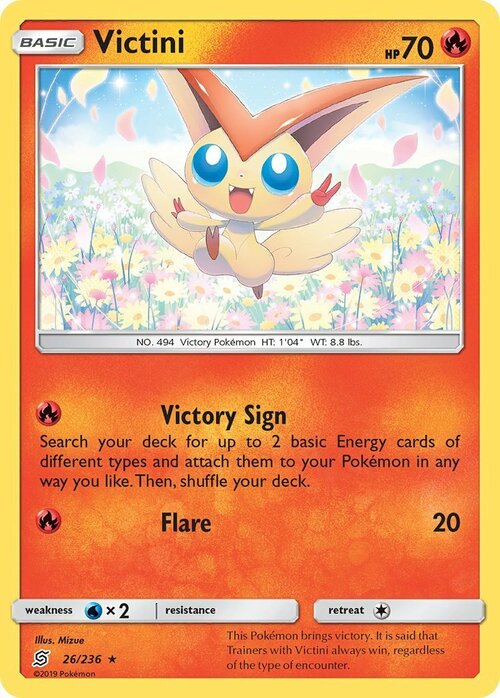 Victini Card Front