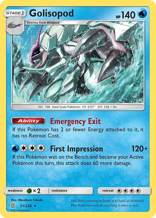 Golisopod Card Front