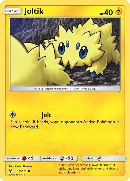 Joltik Card Front