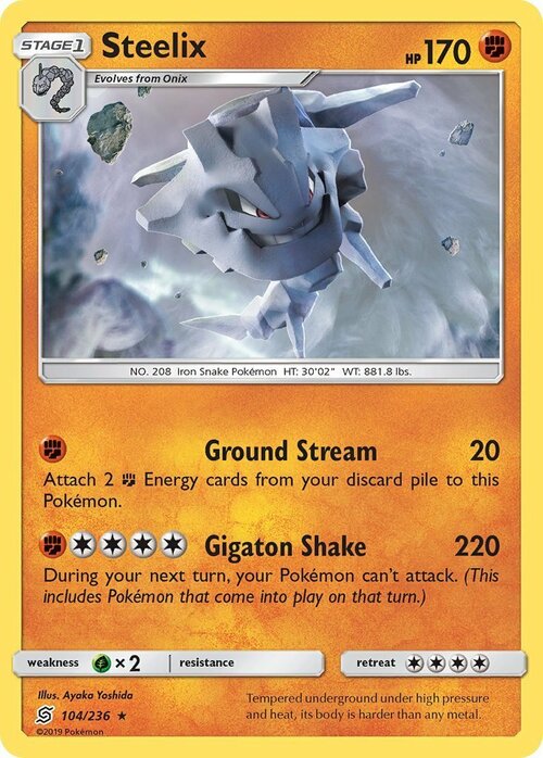 Steelix Card Front