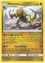 Haxorus [Grind Up | Powerful Axe]