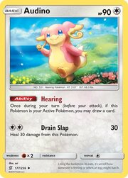 Audino [Hearing | Drain Slap]