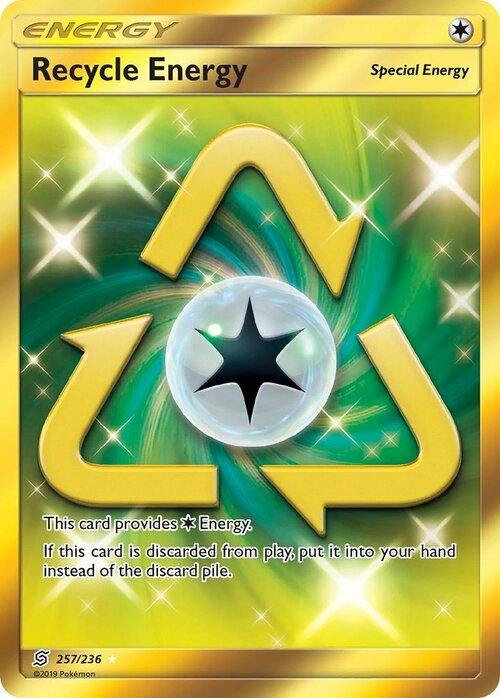 Recycle Energy Card Front