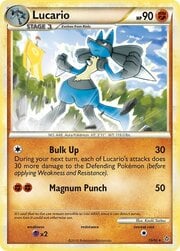 Lucario [Bulk Up | Magnum Punch]