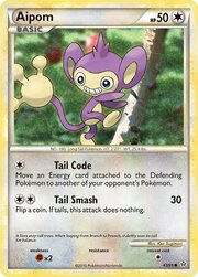 Aipom [Tail Code | Tail Smash]