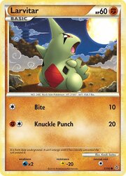 Larvitar [Bite | Knuckle Punch]