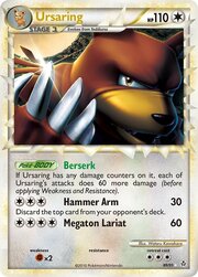 Ursaring [Berserk | Hammer Arm | Megaton Lariat | Prime]