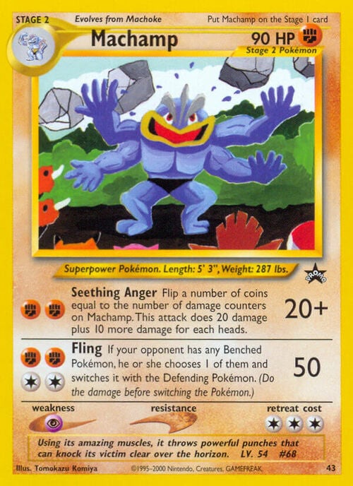 Machamp Card Front