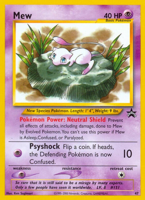 Mew Card Front