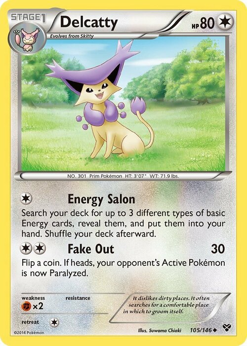 Delcatty Card Front