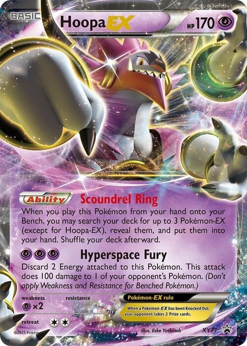 Hoopa EX Card Front