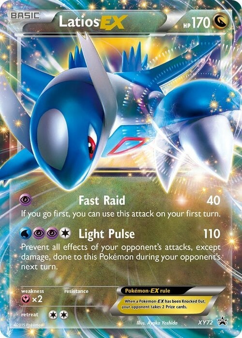 Latios EX Card Front