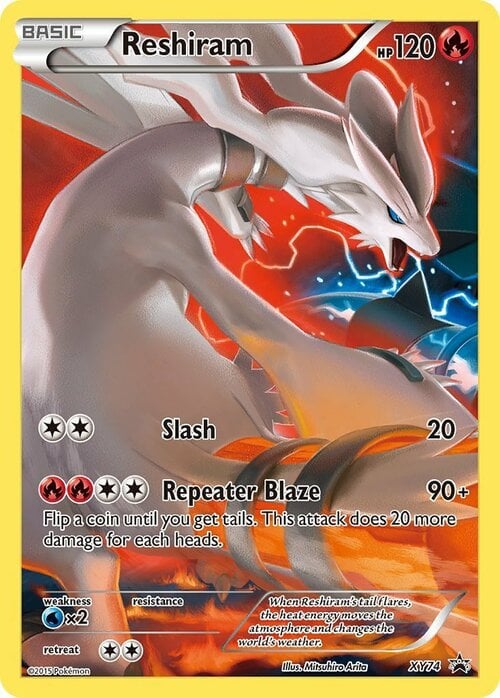 Reshiram Card Front