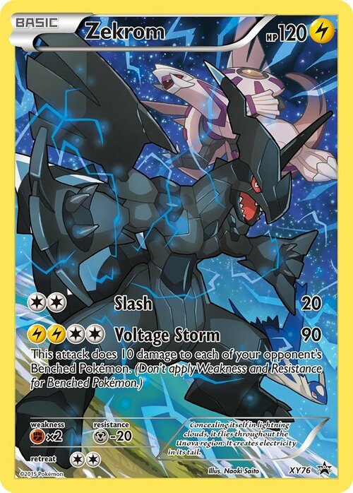 Zekrom Card Front