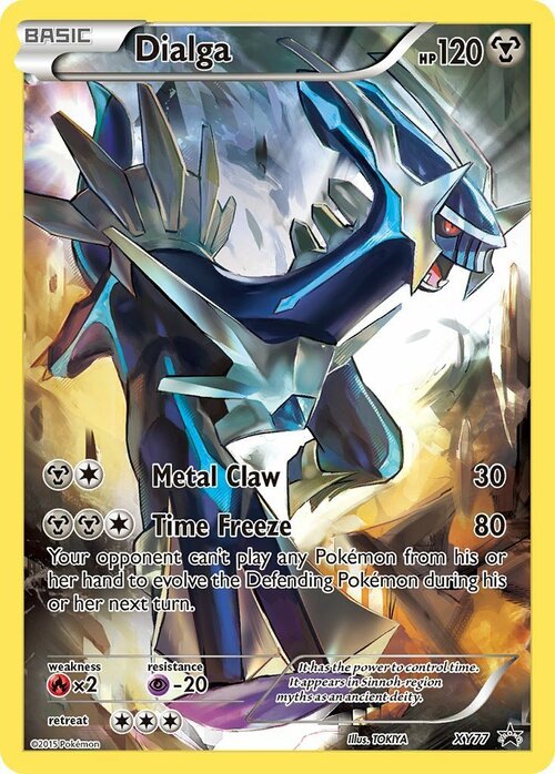 Dialga Card Front