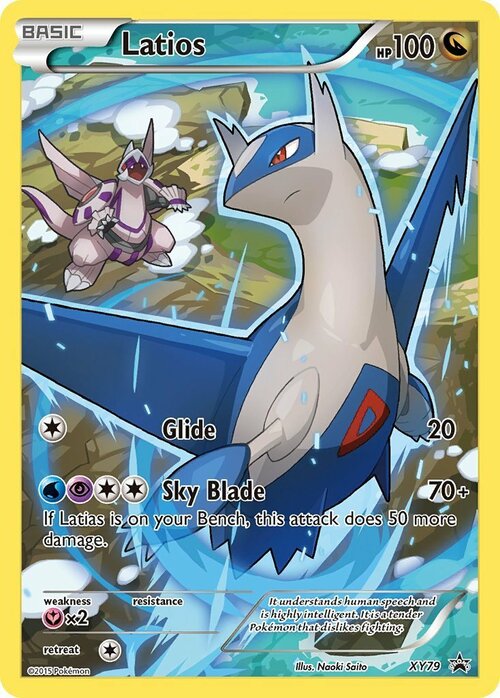 Latios Card Front