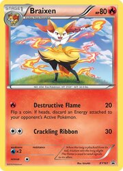 Braixen [Destructive Flame | Crackling Ribbon]