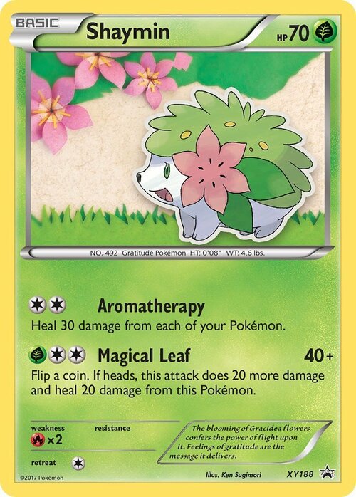 Shaymin Card Front