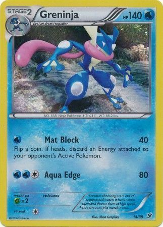 Greninja Card Front