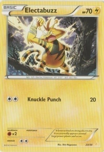 Electabuzz Card Front