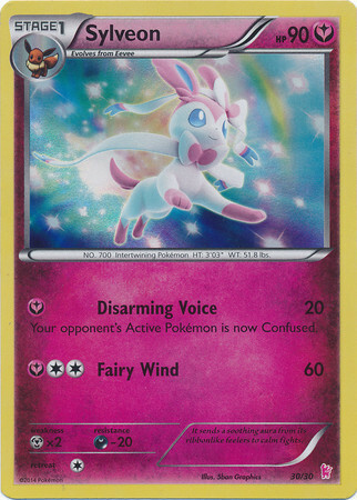 Sylveon Card Front