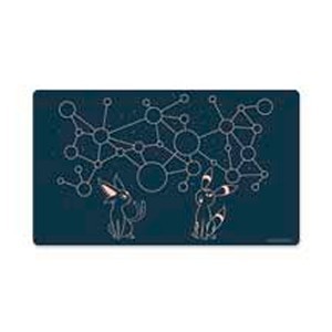 Espeon & Umbreon Starry Constellations Playmat
