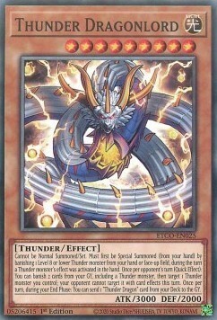 Thunder Dragonlord Card Front