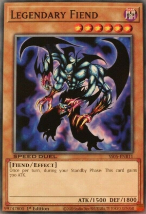 Legendary Fiend Card Front