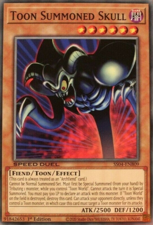 Toon Summoned Skull Card Front