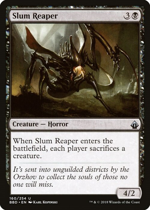 Slum Reaper Card Front