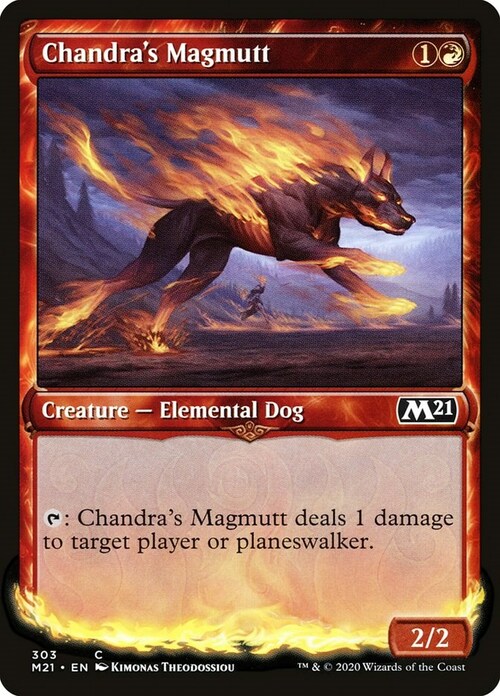 Chandra's Magmutt Card Front