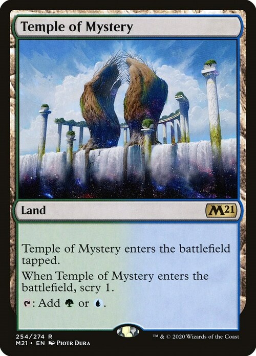 Temple of Mystery Card Front