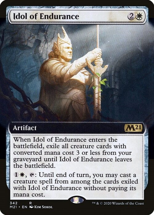 Idol of Endurance Card Front