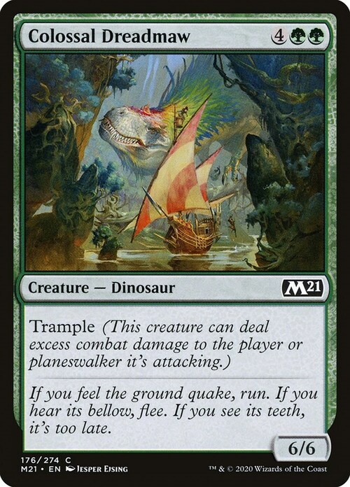 Colossal Dreadmaw Card Front