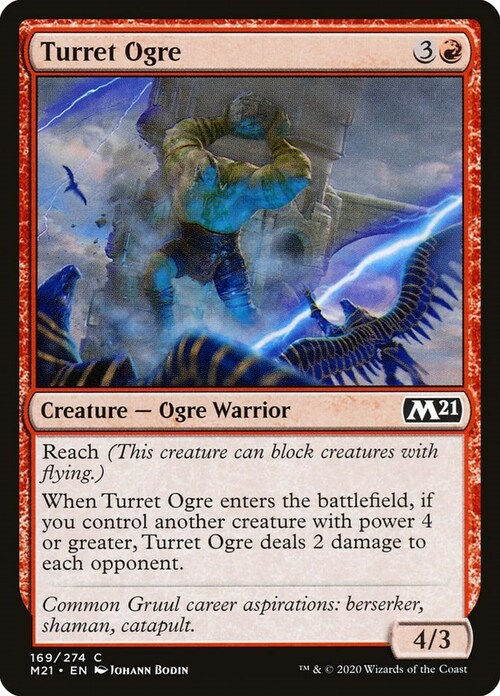 Turret Ogre Card Front