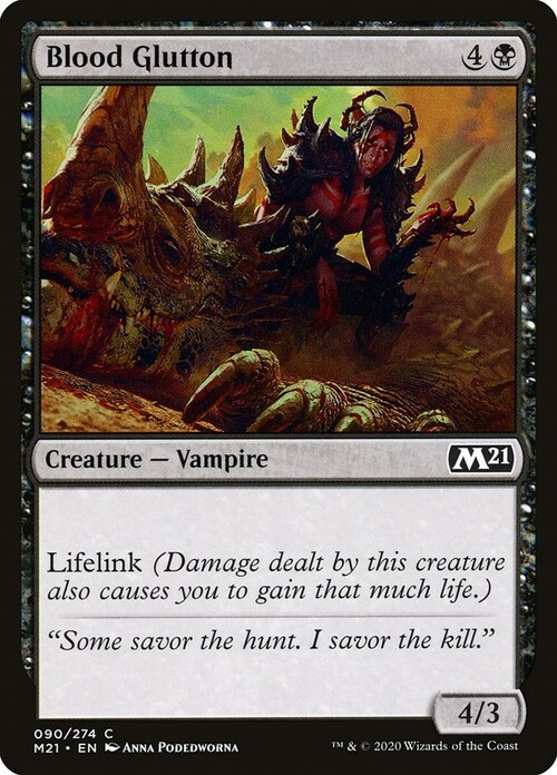 Blood Glutton Card Front