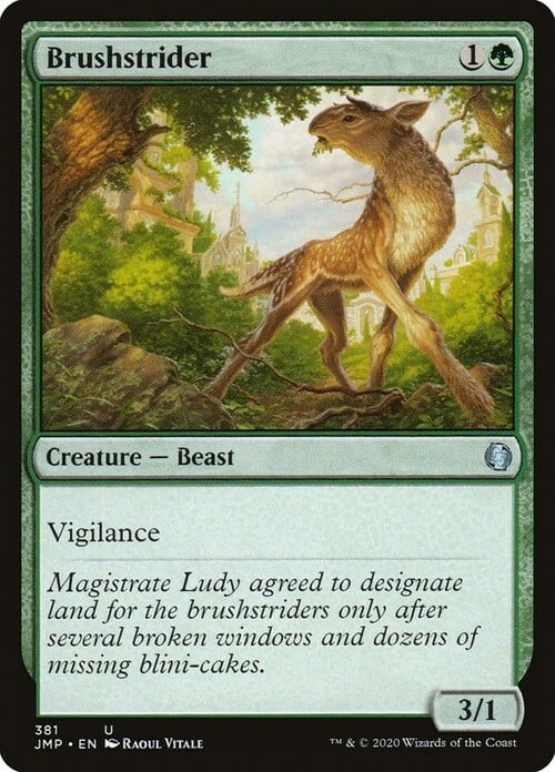 Brushstrider Card Front