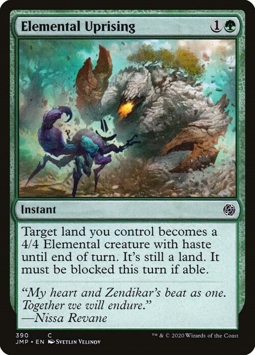 Elemental Uprising Card Front