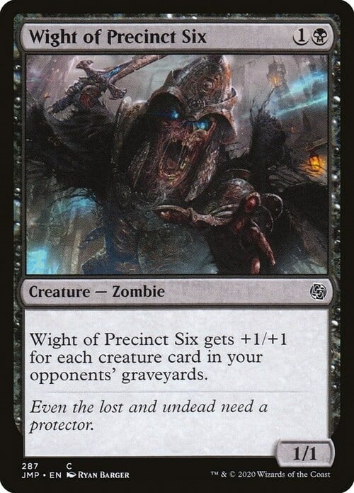 Wight of Precinct Six Card Front