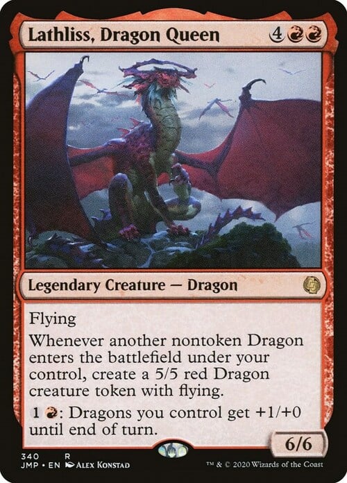 Lathliss, Dragon Queen Card Front